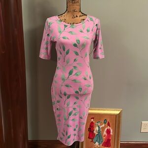 LulaRoe Julia dress size small.